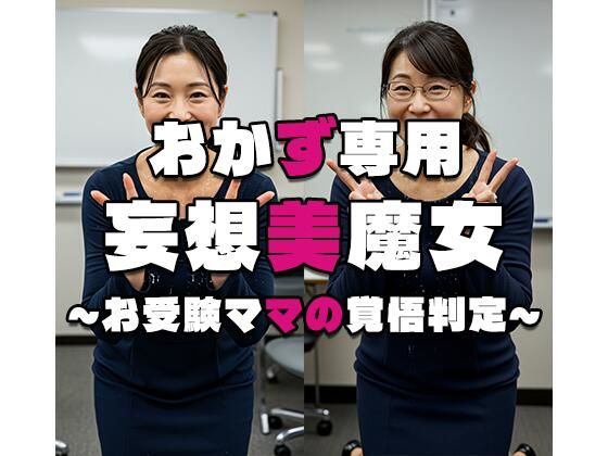 d 548437pl - 【おかず専用】妄想美魔女〜お受験ママの覚悟判定4〜