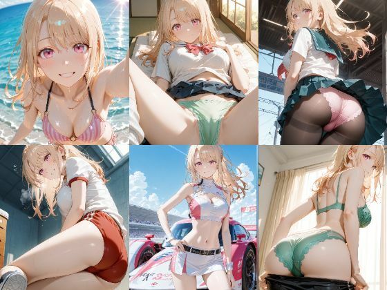 d 563303pl - 「黒岩メダカに私の可愛いが通じない」川井モナ  セクシー写真集6（全500枚）