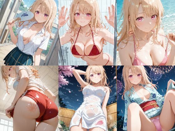 d 569589pl - 「黒岩メダカに私の可愛いが通じない」川井モナ  セクシー写真集7（全500枚）