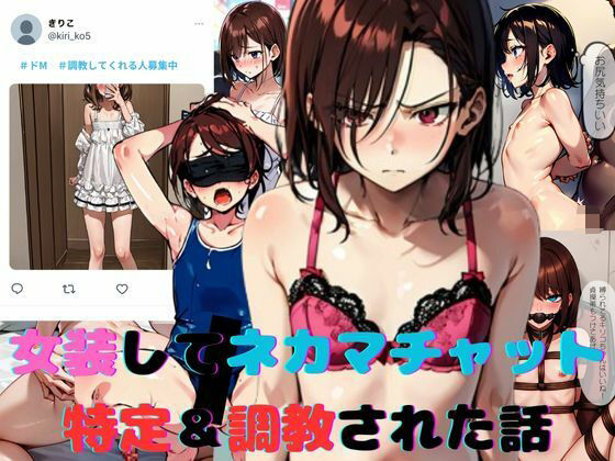 d 569876pl - 女装してネカマチャットしてたら特定＆調教された話