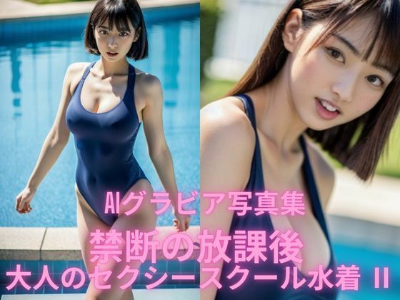 d 579037pl - AIグラビア写真集    禁断の放課後  大人のセクシースクール水着II