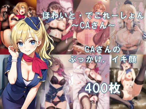 d 581226pl - ほわいと・でこれーしょん 〜CAさん〜