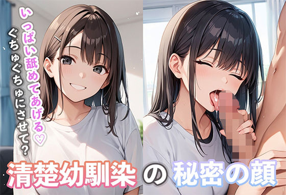 d 584861pl - 清楚幼馴染の秘密の顔