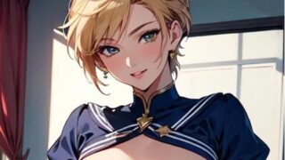 d 586593pl 320x180 - あなたにどこまでも従順な金髪ショートカットでボーイッシュの女子校生