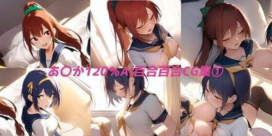 d 587357pl - あ〇か120パーセント百合CG集  第1集