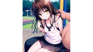 d 588657pl 320x180 - ToLOVEる 結城美柑 昼の公園でおじさん達と露出SEX