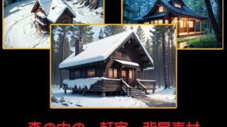 d 588756pl 320x180 - 森の中の一軒家  背景素材