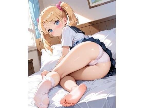 d 589962pl - 見せつけガールズ☆ソックス脱ぎかけ、足裏見せつけ編