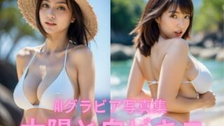 d 591020pl 320x180 - AIグラビア写真集  太陽と白ビキニ