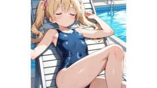 d 591095pl 320x180 - スク水パラダイス☆プールサイドでうたた寝編