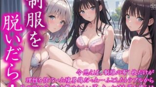 d 591950pl 320x180 - 〜制服を脱いだら・・〜 今思えば、制服の布1枚だけが 理性を保ていた境界線だった… ふとしたトラブルから 目の前に広がった艶めかしい姿 きっかけを得た僕らは 終わりを知らなかった  ＃18