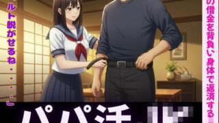 d 596783pl 320x180 - パパ活〜親の借金を背負い身体で返済するJK〜嫌なのに感じてしまう