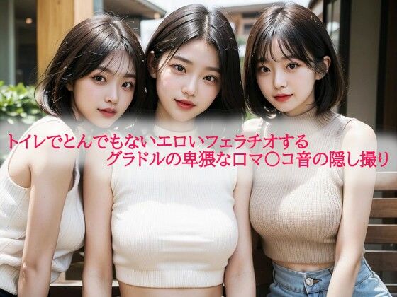 d 599631pl - トイレでとんでもないエロいフェラチオするグラドルの卑猥な口マ〇コ音の隠し撮り