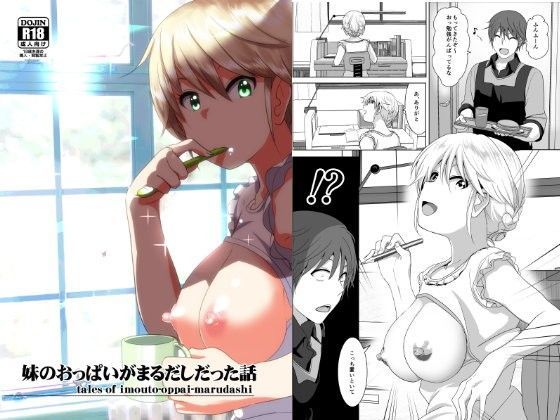 d 083773pl - 妹のおっぱいがまるだしだった話