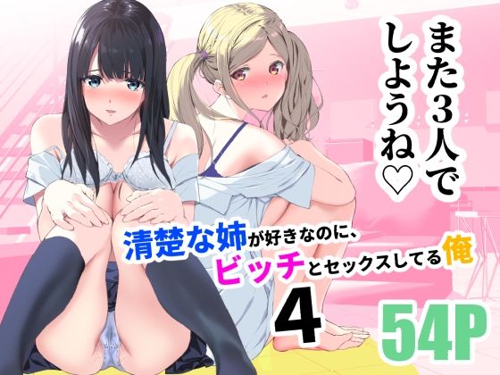 d 255016pl - 清楚な姉が好きなのに、ビッチとセックスしてる俺4