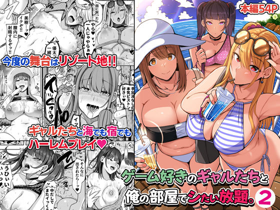 d 318484pl - ゲーム好きのギャルたちと俺の部屋でシたい放題2