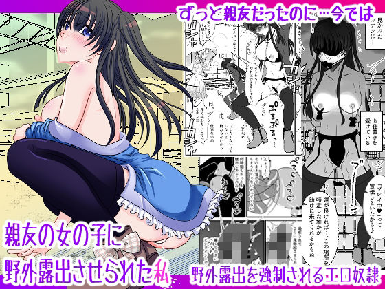 d 433189pl - 親友の女の子に野外露出させられた私