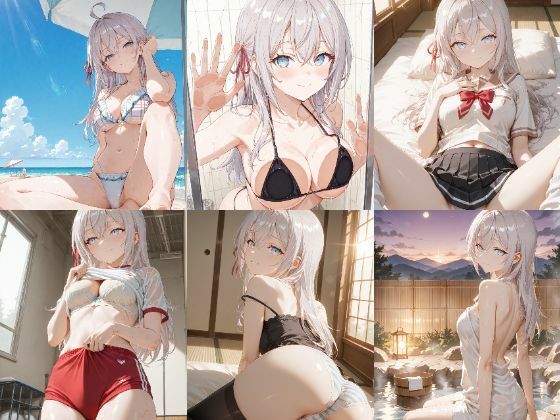 d 569848pl - 「時々ボソッとロシア語でデレる隣のアーリャさん」アリサ・ミハイロヴナ・九条セクシー写真集11（全500枚）