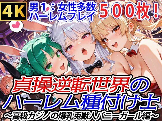 d 572099pl - 貞操逆転世界のハーレム種付け士〜高級カジノの爆乳兎獣人バニーガール編〜
