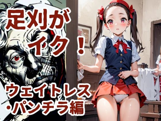 d 585607pl - 足刈がイク！  ウェイトレス・パンチラ編