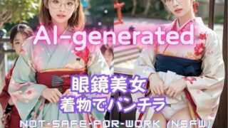 d 595754pl 320x180 - 眼鏡美人の和装パンチラ写真集 〜AI-generated着物グラビア〜